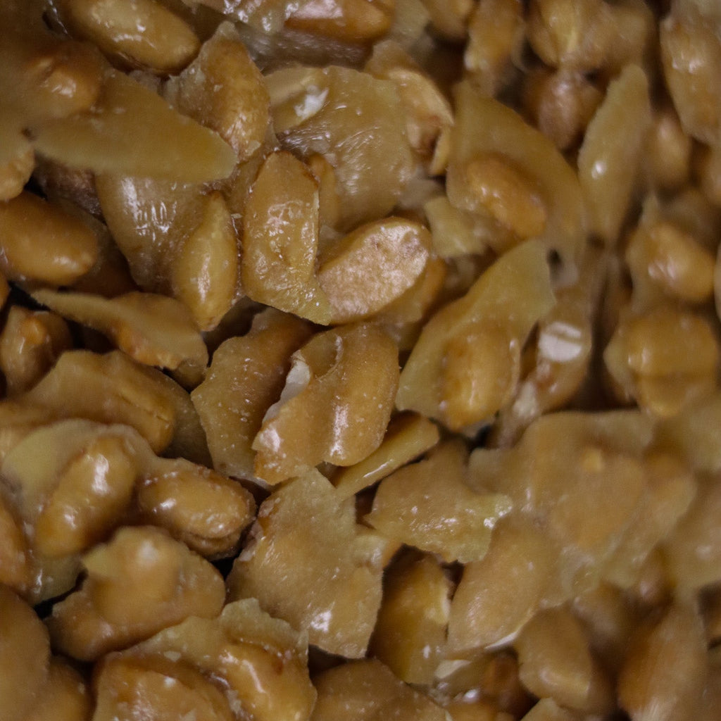 Chocolate Covered Sea Salt Peanut Brittle